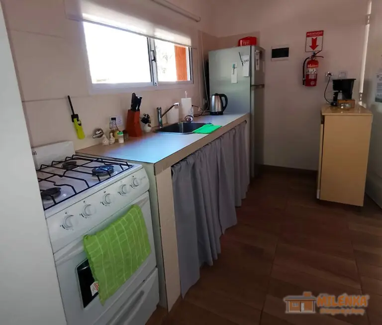 cabaña milenca cocina